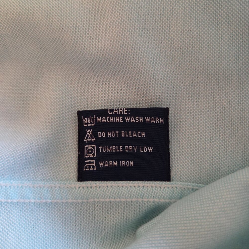 Vintage Ralph Lauren Sport Sleeveless Button Up Shirt Size 6 Icy Blue Flesh Pony - Picture 6 of 8